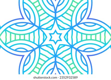 Beauty vector graphic beautiful geometric line art with a luxurious and dynamic design resembling a cobweb
