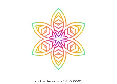 Beauty vector graphic beautiful geometric line art with a luxurious and dynamic design resembling a cobweb
