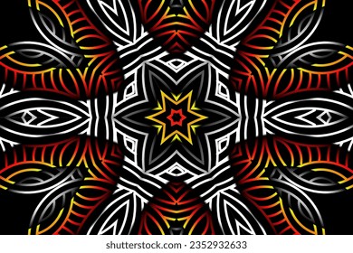 Beauty vector graphic beautiful geometric line art with a luxurious and dynamic design resembling a cobweb

