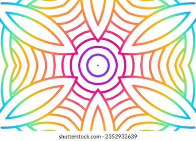 Beauty vector graphic beautiful geometric line art with a luxurious and dynamic design resembling a cobweb
