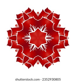 Beauty vector graphics of beautiful red rose petals with a luxurious and dynamic design