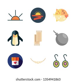 beauty vector icon set