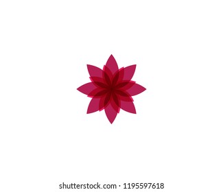 Beauty Vector Lotus flowers design logo Template icon