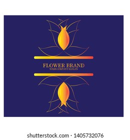 Beauty Vector Lotus flowers design logo Template icon - Vector
