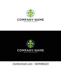 Beauty Vector Lotus flowers design logo Template icon
