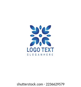 Beauty Vector lotus flowers design logo Template