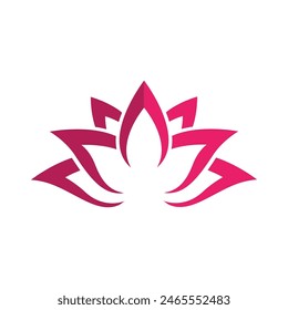 Beauty Vector lotus flowers design logo Template icon