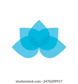 Beauty Vector lotus flowers design logo Template icon