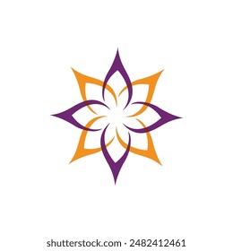 Beauty Vector lotus flowers design logo Template icon