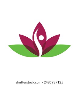 Beauty Vector lotus flowers design logo Template icon