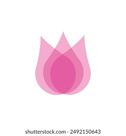 Beauty Vector lotus flowers design logo Template icon