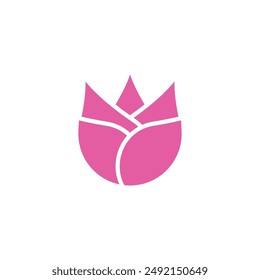 Beauty Vector lotus flowers design logo Template icon