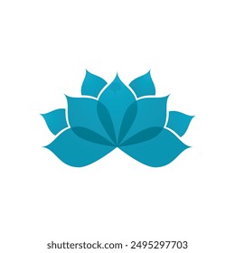 Beauty Vector lotus flowers design logo Template icon