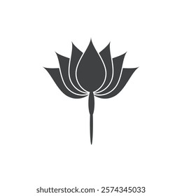 Beauty Vector lotus flowers design logo Template icon