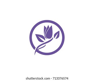 
Beauty Vector Lotus flowers design logo Template icon