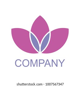 Beauty Vector Lotus flowers logo