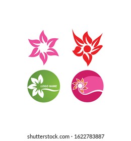 Beauty Vector Lotus flowers logo