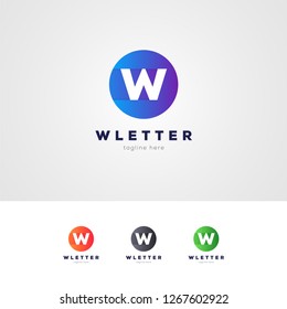 Beauty W Letter Logo