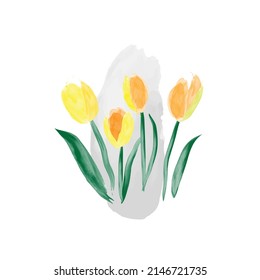 the beauty of watercolor flowers feel at ease