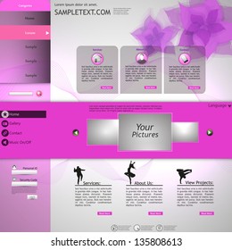 beauty website template