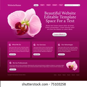 beauty website template