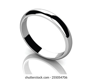 The beauty wedding ring.Vector illustration.