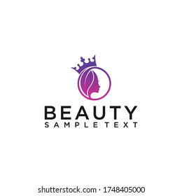 Beauty Woman Fashion Logo Design Template. Simple Inspiration for Your Company Business. Web Element. Editable Vector Eps10, Beauty salon sign.  Corporate Identity Branding logo design. Vector template.