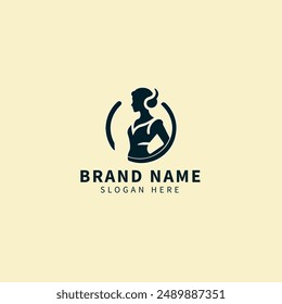 Beauty Woman Fashion Shopping Logo Vector Icon Illustration Isolated - A stylish and elegant vector illustration featuring a beauty woman, perfect for fashion, shopping, and beauty-related logos.