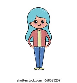 beauty woman with hairstyle design
