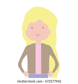 beauty woman with hairstyle design
