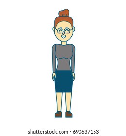 beauty woman with hairstyle design