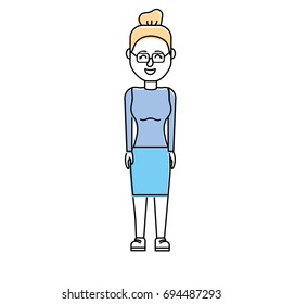 beauty woman with hairstyle design