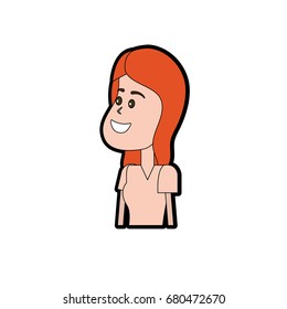 beauty woman with hairstyle design and clothes