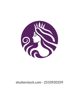 Beauty woman logo for sale