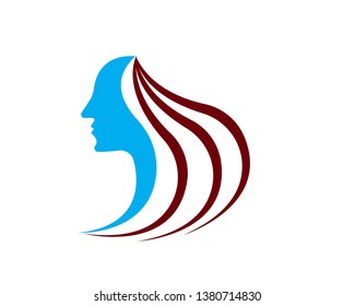 Beauty Woman Logo Template - Vector
