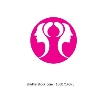 Beauty Woman Logo Template - Vector
