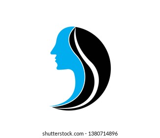 Beauty Woman Logo Template - Vector
