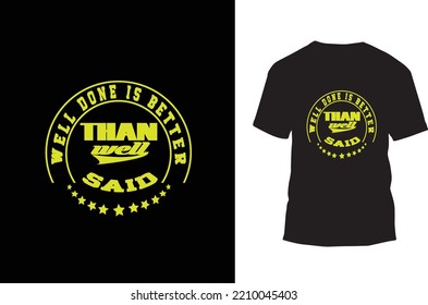 Beautyful quates design for t shirt