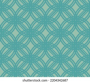 beautyful simple circle shape seamless pattern