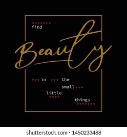 Beauty,Graphic desing vector print t-shirts