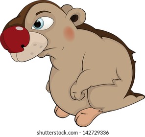 Beaver cartoon