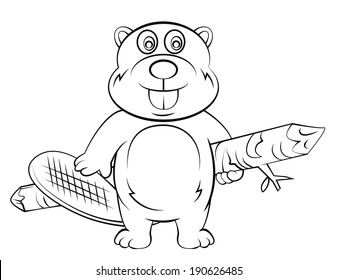 Beaver Cartoon