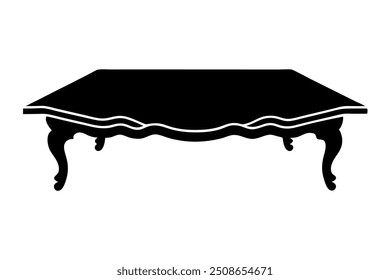 A Beaver Creek Coffee Table Silhouette Vector Design