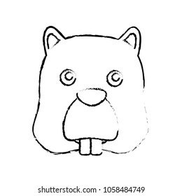 beaver head animal rodent image