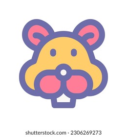icono de castor para tu diseño de sitio web, logotipo, aplicación, interfaz de usuario.