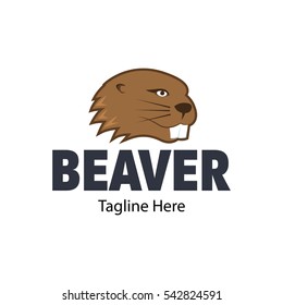 Beaver Logo Design Template