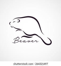 Beaver logo vector