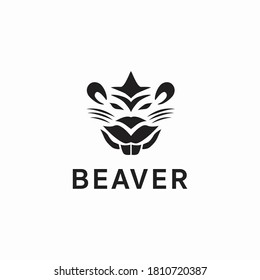 Beaver Logo Vector Animal Templates