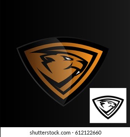 Beaver Sports Logo Mascot Badge