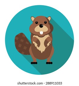 beaver in vector format